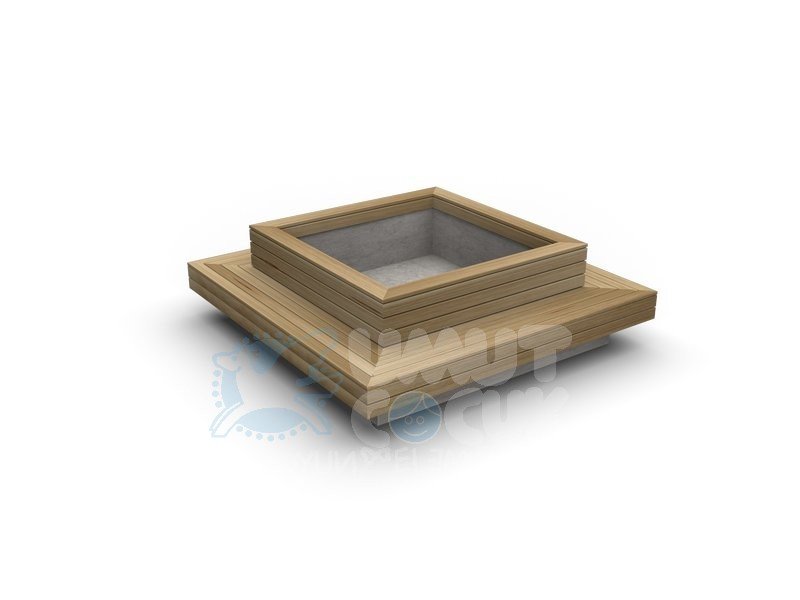 Ahşap Çiçeklik & Saksı